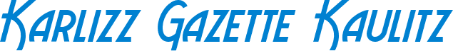 Karlizz Gazette Kaulitz